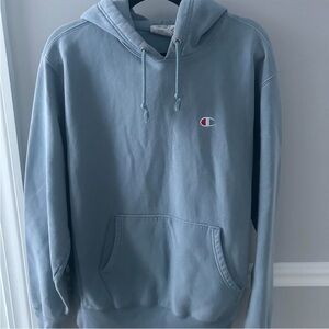 Men’s Champion Light Blue Hoodie - L